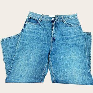 Everlane Jeans The 90s Way High Denim Jeans size 33 Long NEW NWT